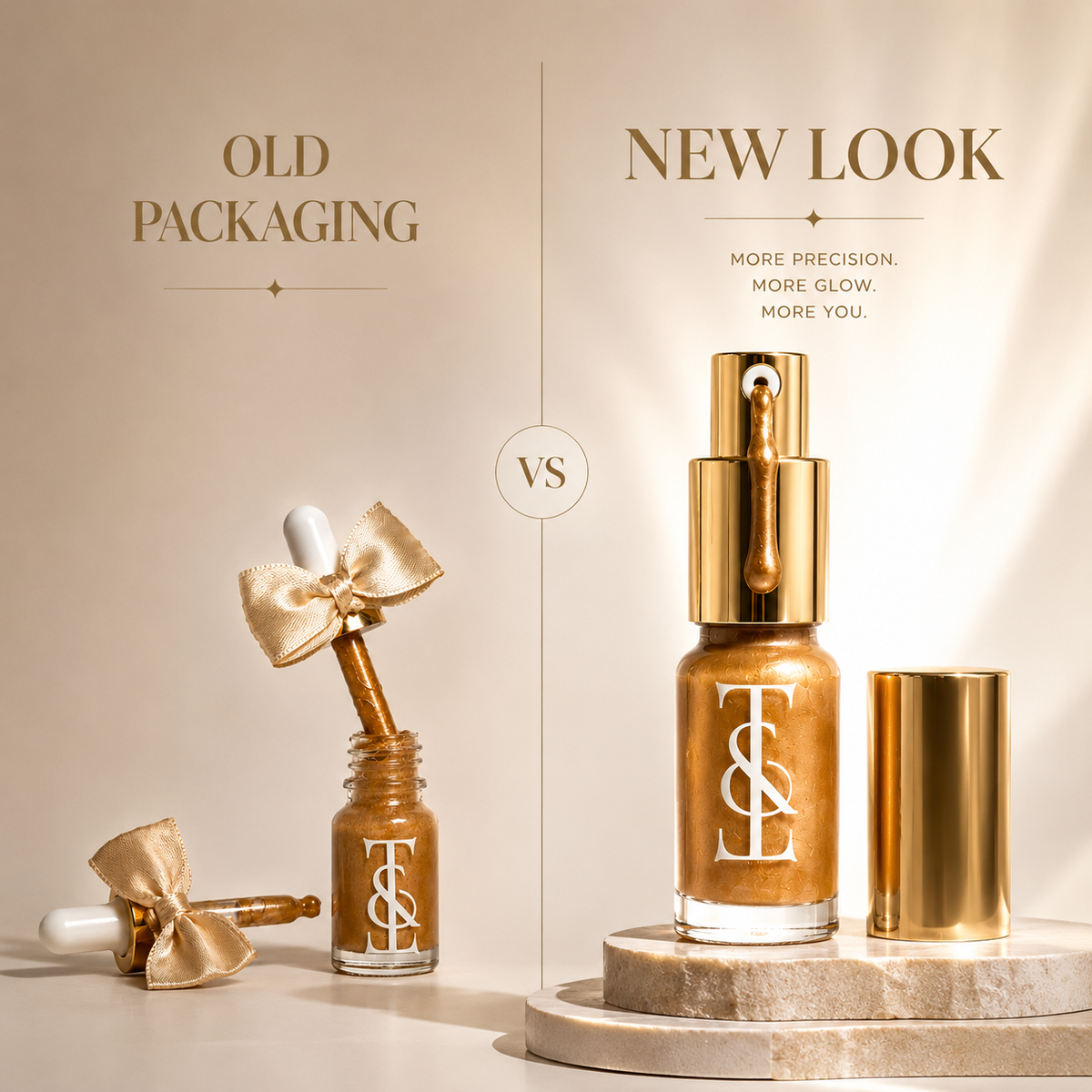 Bronzing drops : gold tan